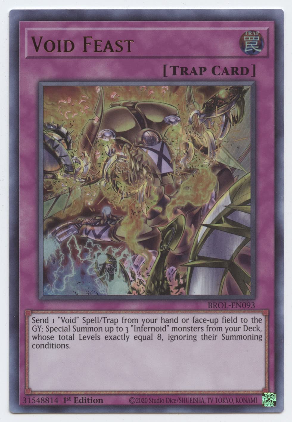 Amazon.com: Void Feast - BROL-EN093 - Ultra Rare - 1st Edition